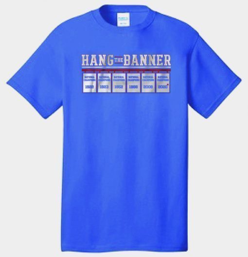 Hang the Banner Nationnal Champions 98 Years T-Shirt