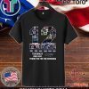 12 Tom Brady Shirt - thanks for the memories signatures 2000 2020 T-Shirt