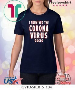 I survived the coronavirus 2020 shirt