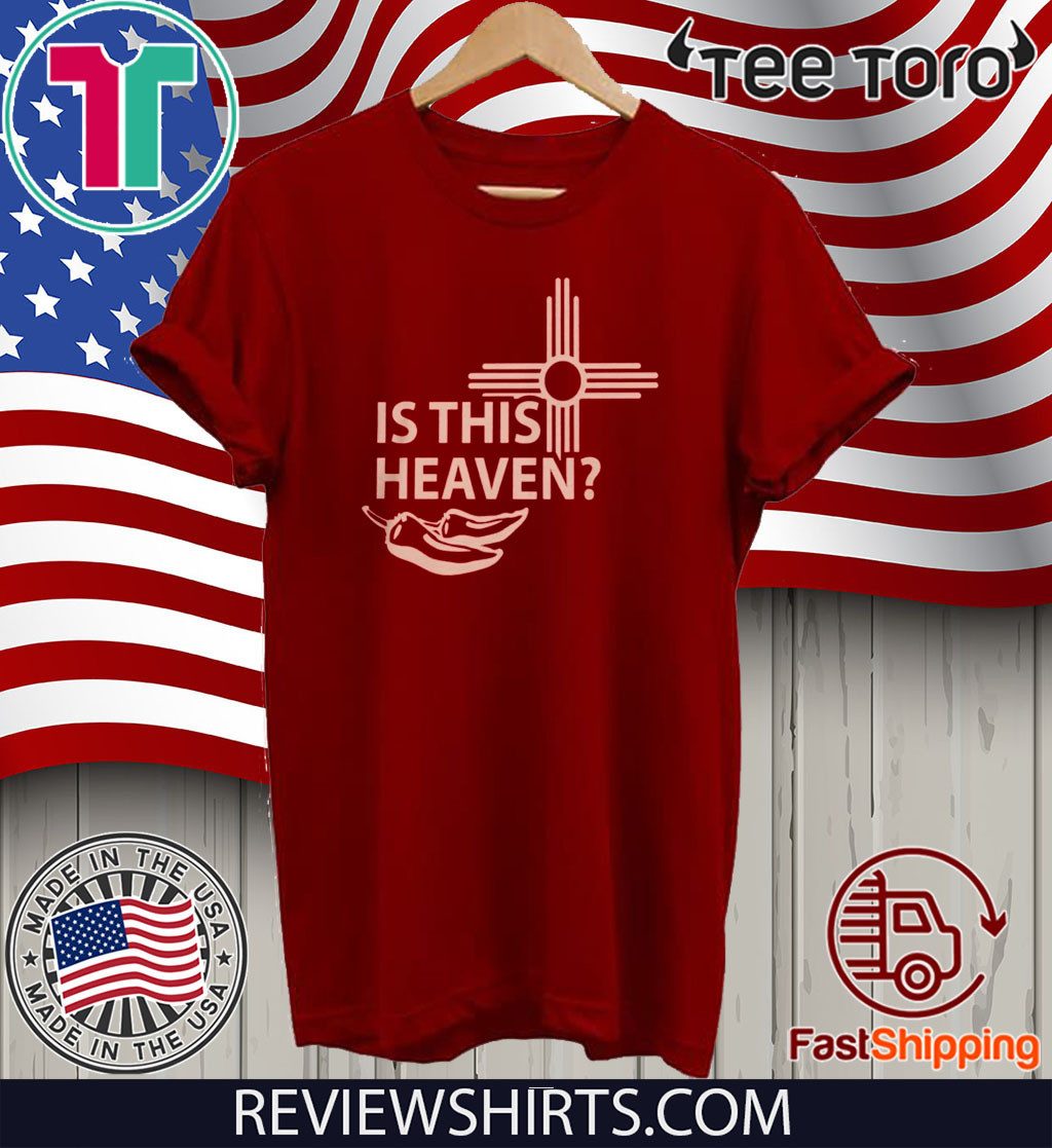 IS THIS HEAVEN ? - NO, IT'S A DONALD TRUMP RALLY SHIRT