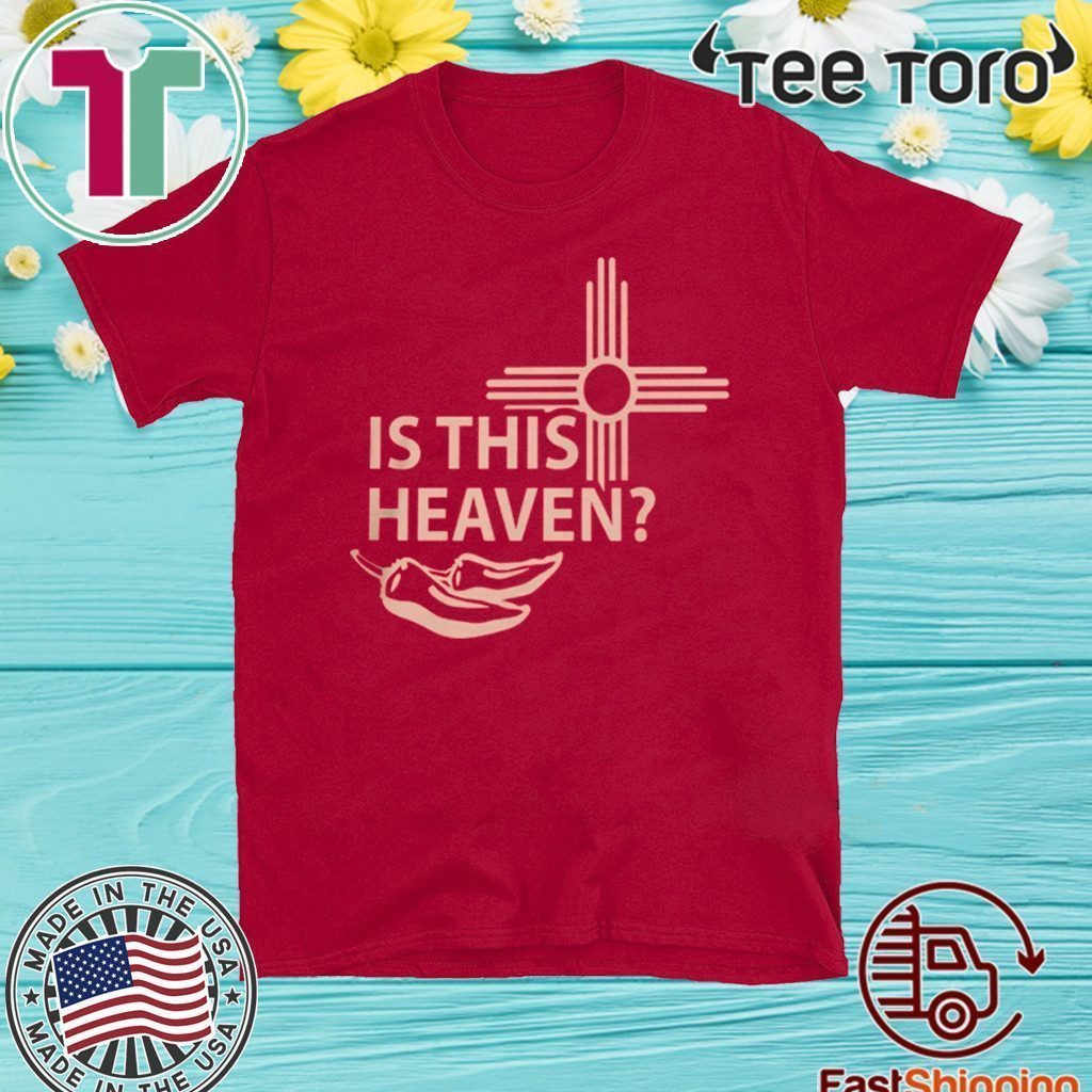 IS THIS HEAVEN ? - NO, IT'S A DONALD TRUMP RALLY SHIRT