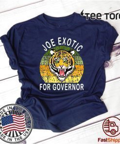 JOE EXOTIC FOR GOVERNOR 2020 T-SHIRT