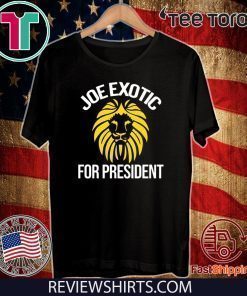 Joe Exotic for President Governor T-Shirt