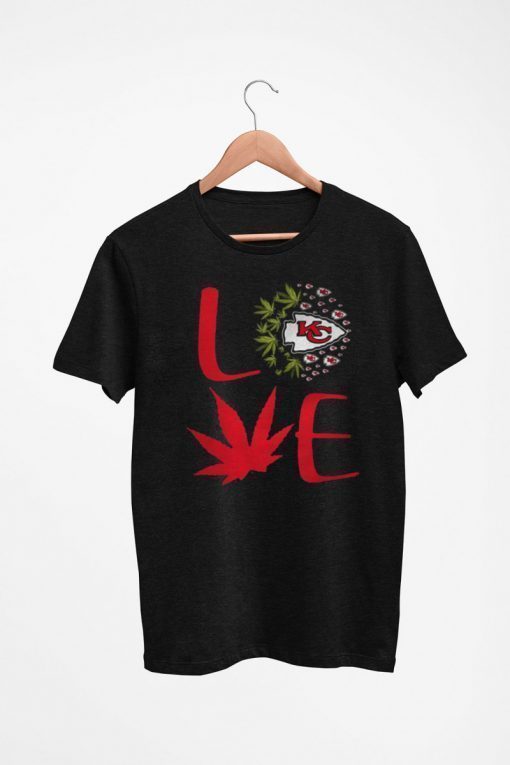 Kansas City Chiefs cannabis love Shirts