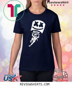 Marshmallow Dancing DJ Music Shirt