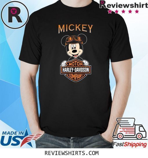 Mickey Harley Davidson Motor Company Shirt