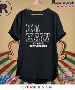 Official Battlehawks Football Ka Kaw St. Louis Tee Shirt