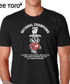 National Champions 2020 Wisconsin Badgers Shirt