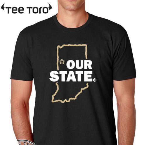 Our State West Lafayette Indiana Hoops US T-Shirt