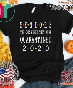 Senior 2020 Shit Getting Real - Class Of 2020 Graduation Senior Funny Quarantine Shirt
