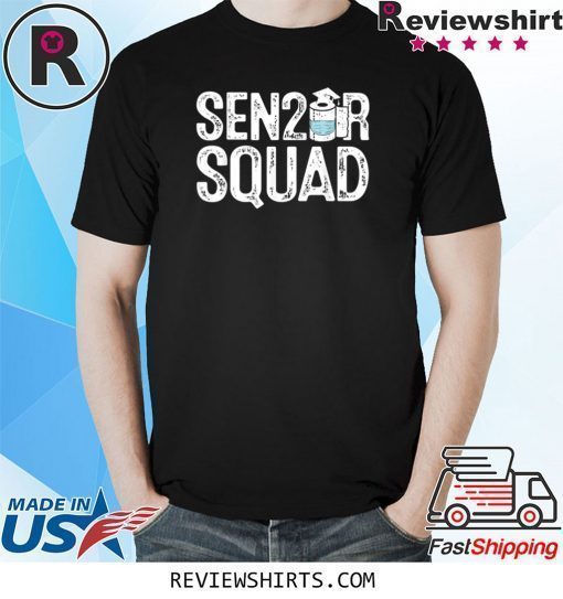 Senior Class Of 2020 Squad Graduation Toilet Paper Shirt