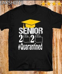 Senior Class of 2020 Shit Just Got Real Graduation Toilet Paper Shirts