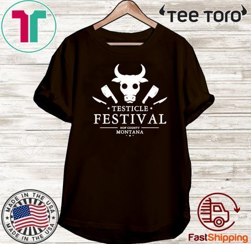 Testicle Festival Hop County Montana Shirt