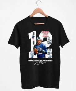 Thank You For The Memories 12 2020 T-Shirt NEW ENGLAND PATRIOTS