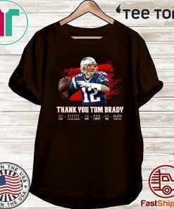 Thank You Tom Brady Patriots 2020 T-Shirt