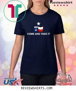 Toilet Paper Come and Take It Texas Flag Shirt