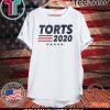 Torts Raglan Columbus Blue Jackets John Robert Tortorella T-Shirt
