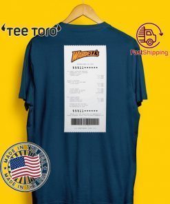 WE KEEP ALL RECEIPTS SHIRT Golden State Warriors