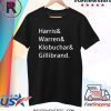 Warren Harris Klobuchar Gillibrand Women Candidate Support Shirt