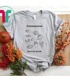 Wash your Hands Coronavirus survival guide parody graphic shirt