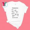 Wash your Hands Coronavirus survival guide parody graphic shirt
