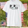 2020 HELLO 32 #QUARANTINED T-SHIRT