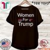 2020 Women For Donald Trump 45 T-Shirt