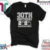 30 Birthday Shirt, Quarantine Shirts The One Where I Was Quarantined 2020 TShirt – 30th Birthday 2020 #Quarantined T-Shirt
