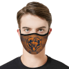 Chicago Bears Face Face Mask PM2.5