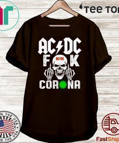 AC DC Skull Fuck Corona Shirt