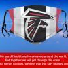 American Football Team Atlanta Falcons Face Mask Filter Face Mask Activated Carbon – Adults Mask PM2.5