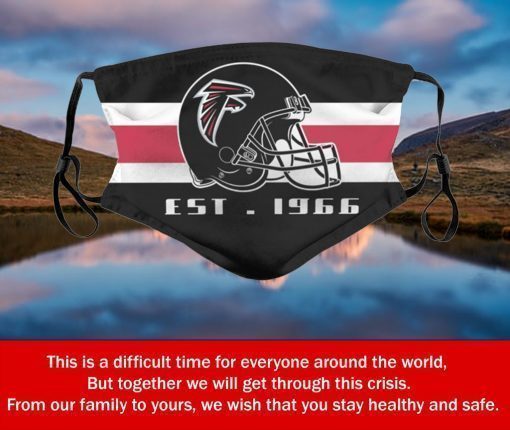 American Football Team Atlanta Falcons Face Mask – Face Mask Filter PM2.5