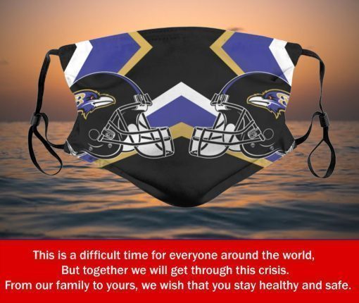 American Football Team Baltimore Ravens Face Mask PM2.5- Face Mask Archives