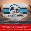 American Football Team Carolina Panthers Face – Face Mask Filter PM2.5