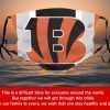 American Football Team Cincinnati Bengals Face Mask Filter Face Mask Activated Carbon – Adults Mask PM2.5