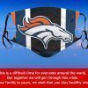 American Football Team Denver Broncos Face Mask Filter Face Mask Activated Carbon – Filter Face Mask Activated Carbon