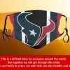 American Football Team Houston Texans Face Mask – Filter Face Mask Activated Carbon