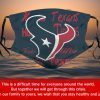American Football Team Houston Texans Face Mask PM2.5 – Filter Face Mask Activated Carbon