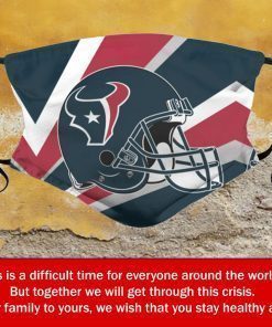 American Football Team Houston Texans Face Mask - Filter Face Mask US 2020 PM2.5