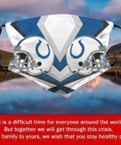 American Football Team Indianapolis Colts Face Mask PM2.5- Face Mask Archives