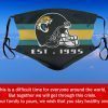 American Football Team Jacksonville Jaguars Face Mask Filter Face Mask Activated Carbon – Adults Mask PM2.5