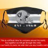 American Football Team Oakland Raiders Face Mask – Filter Face Mask Activated Carbon