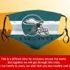 American Football Team Philadelphia Eagles Face Mask – Filter Face Mask Activated Carbon PM2.5
