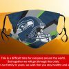 American Football Team Seattle Seahawks Face Mask PM2.5 - Face Mask Archives PM2.5