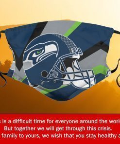 American Football Team Seattle Seahawks Face Mask PM2.5 - Face Mask Archives PM2.5