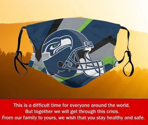 American Football Team Seattle Seahawks Face Mask PM2.5 - Face Mask Archives PM2.5