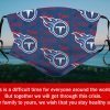 American Football Team Tennessee Titans Face Mask PM2.5 – Filter Face Mask Activated Carbon