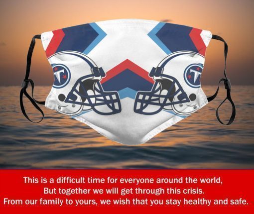 American Football Team Tennessee Titans Face Mask PM2.5 - Face Mask Archives PM2.5