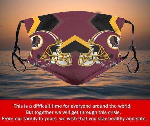 American Football Team Washington Redskins Face Mask - Face Mask Archives PM2.5