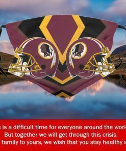 American Football Team Washington Redskins Face Mask PM2.5 - Face Mask Archives PM2.5